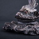Срібний свічник ручної роботи "Дельфін" з чорнінням сер00004 от ювелирного магазина Оникс - 2