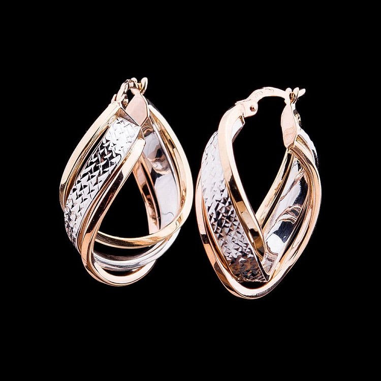 Золотые серьги с03920 от ювелирного магазина Оникс - 3