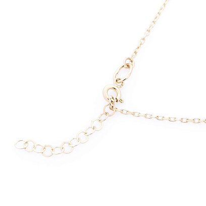 Золоте кольє "Мама і хлопчики" (фіаніт) кол01009 №3