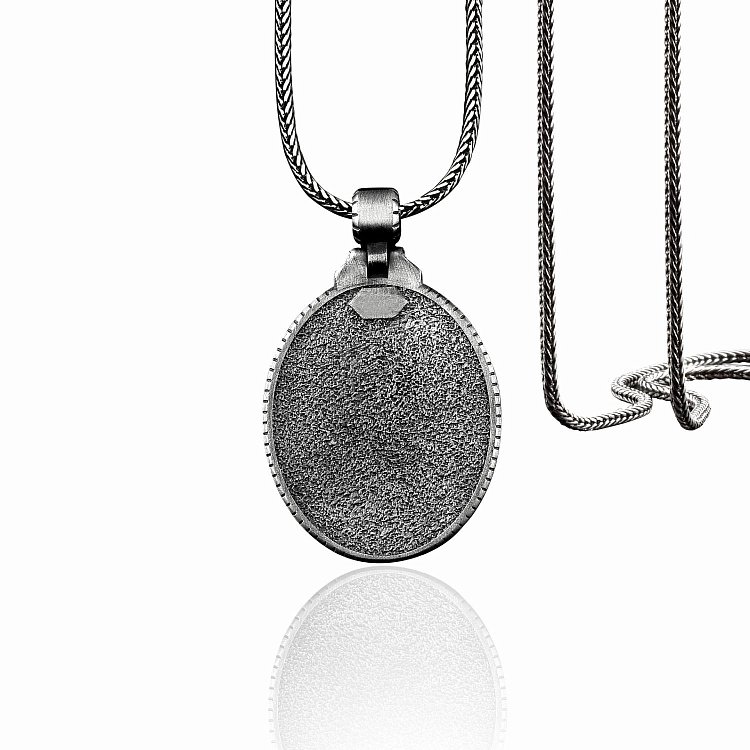 Серебряный кулон "Иисус Христос" 133181 от ювелирного магазина Оникс - 3