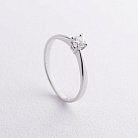 Помолвочное золотое кольцо с бриллиантом 101-10021(3.7) б от ювелирного магазина Оникс