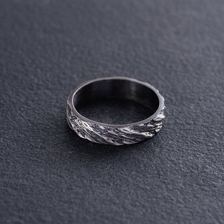 Срібна каблучка "Скелі" 1282 від ювелірного магазину Онікс - 2