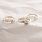 Серебряное кольцо "Твоя история" для гравировки 112283 от ювелирного магазина Оникс - 2