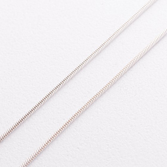 Серебряная цепочка Снейк бс10425 №3