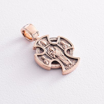 Православний хрест "Господь Вседержитель. Ангел Хранитель" п01827 №3