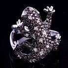 Серебряное кольцо "Ящерица" 111580 от ювелирного магазина Оникс - 1