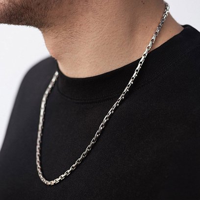 Чоловічий золотий ланцюжок ц00535 №2