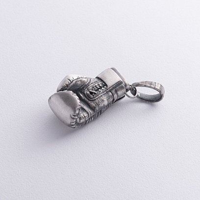 Серебряный кулон "Боксерская перчатка" 133140 №7