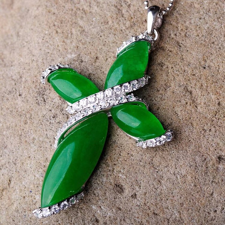 Подвеска "Крестик" (фианиты) 131903 от ювелирного магазина Оникс - 5