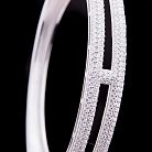 Серебряный браслет с фианитами 14919 от ювелирного магазина Оникс - 2