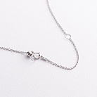 Золоте кольє "Сердечко" з діамантами колб0178ca от ювелирного магазина Оникс - 2