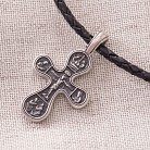 Срібний хрест з розп'яттям 13088 от ювелирного магазина Оникс