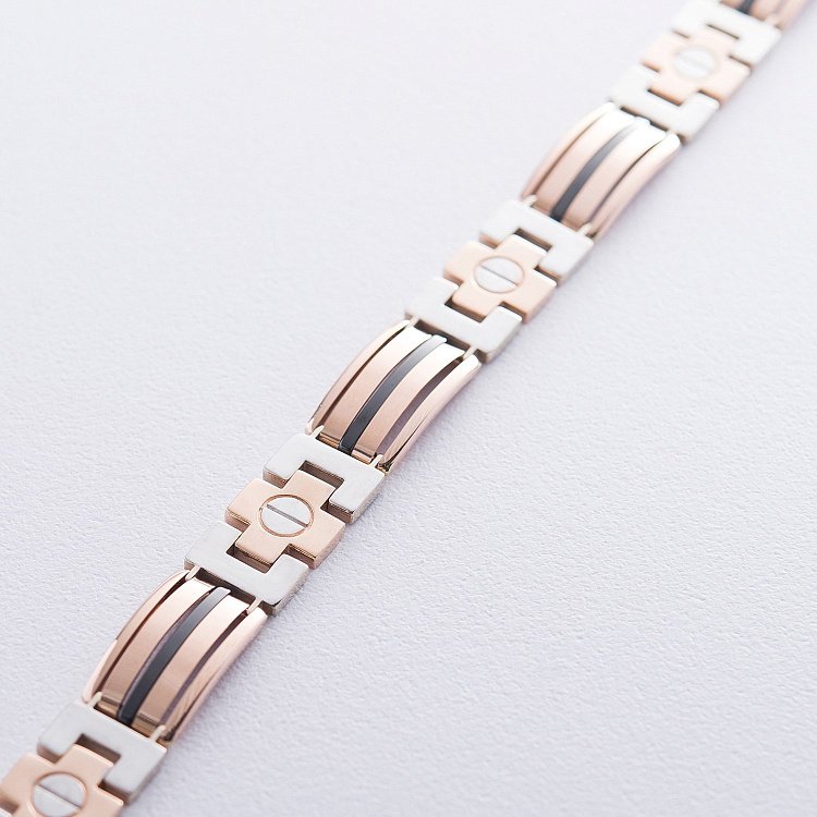 Мужской золотой браслет б04229 от ювелирного магазина Оникс - 2