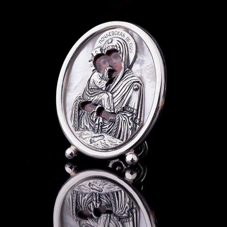 Ікона Божої Матері "Почаївська" 23408и від ювелірного магазину Онікс