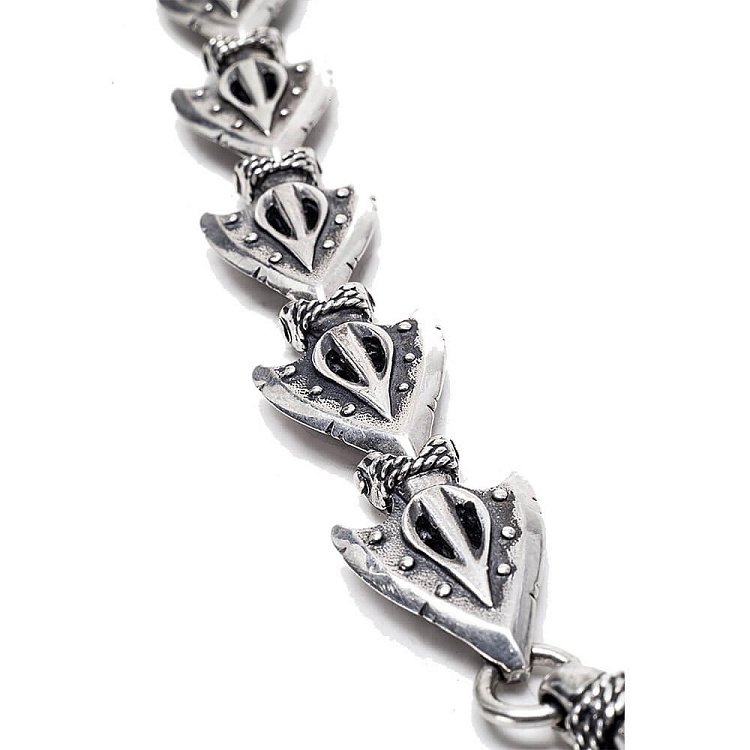 Чоловічий срібний браслет "Стріли" (чорніння) tlarrows від ювелірного магазину Онікс - 2