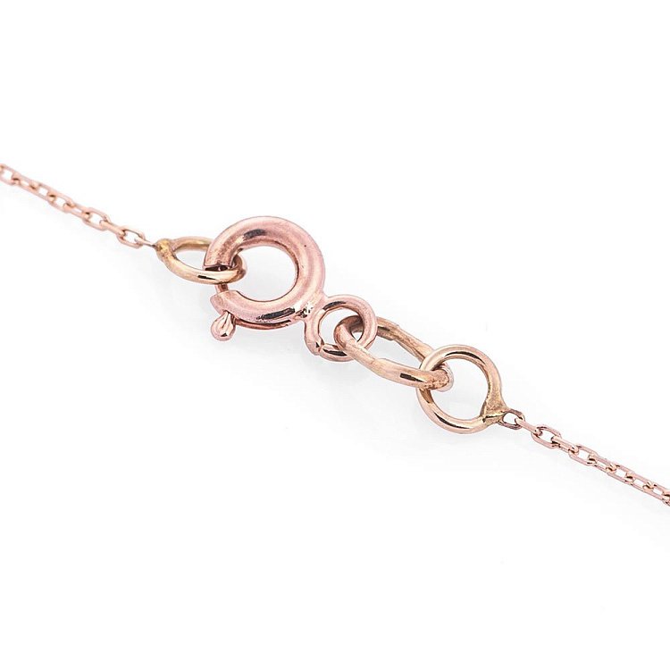 Золоте кольє "Нескінченність" (фіаніти) кол01098 від ювелірного магазину Онікс - 1