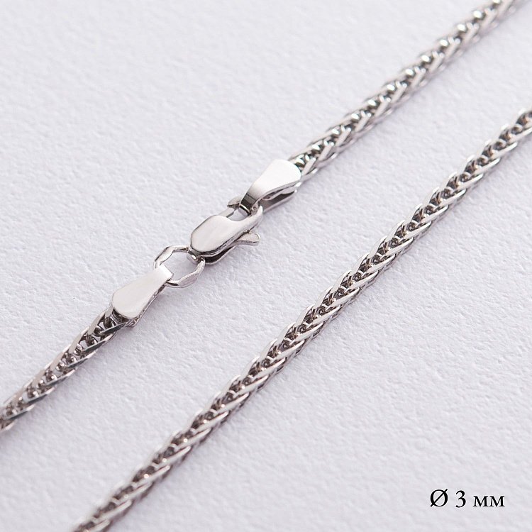 Срібний ланцюжок (плетіння Спіга) р010021 від ювелірного магазину Онікс