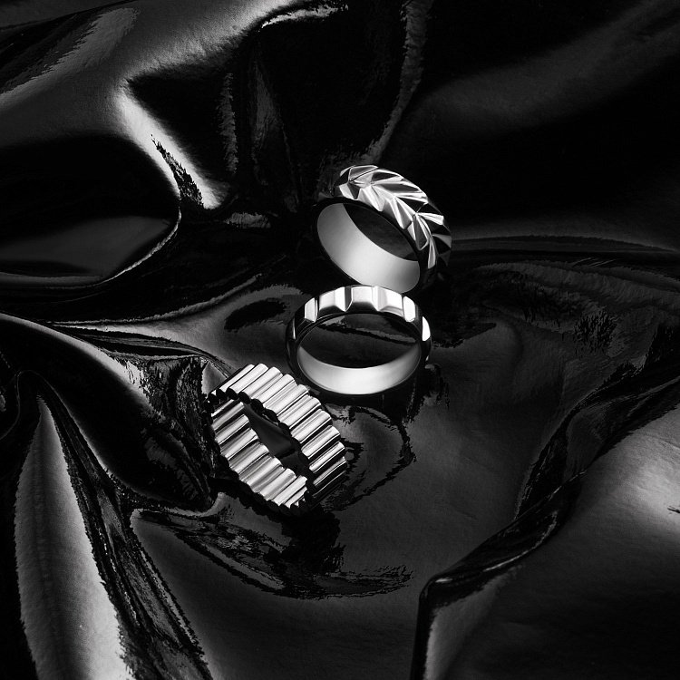 Серебряное кольцо "Nicole" 7237 от ювелирного магазина Оникс - 7