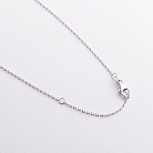 Золоте кольє "Сердечко" з діамантами колб0185va от ювелирного магазина Оникс - 2