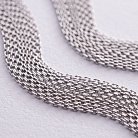 Серебряные серьги - пусеты "Элеонора" с цепочками 902-01200 от ювелирного магазина Оникс - 6