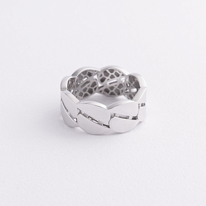 Каблучка "Merry" у білому золоті к08287 №3