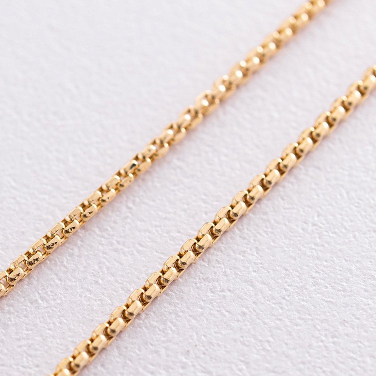 Ланцюжок плетіння Венеція (жовте золото) ц00243 від ювелірного магазину Онікс - 2