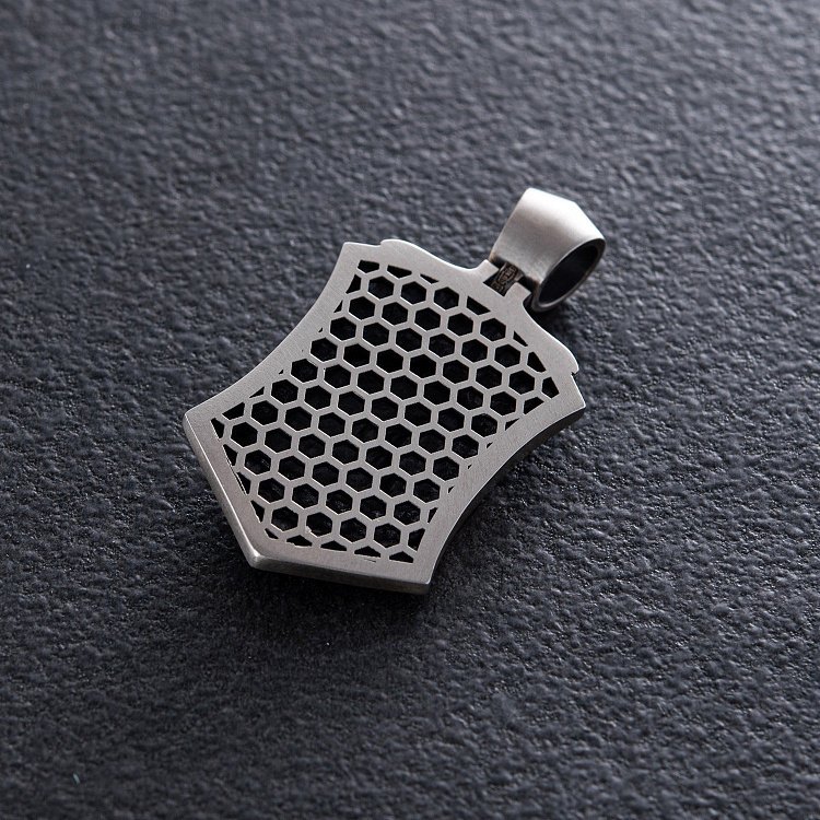 Мужской серебряный кулон "Орел" 377 от ювелирного магазина Оникс - 6