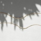 Срібне кольє "Ніжність" з позолотою (перли) 181016 от ювелирного магазина Оникс - 2