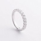 Золота каблучка з діамантами кб0646ri от ювелирного магазина Оникс