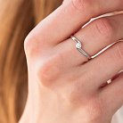 Помолвочное золотое кольцо с бриллиантом 23931121 от ювелирного магазина Оникс - 1