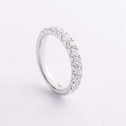 Золота каблучка з діамантами кб0646ri