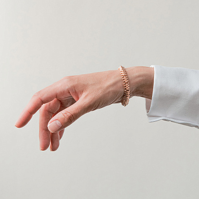 Браслет "Тереза" в красном золоте б05430 №9