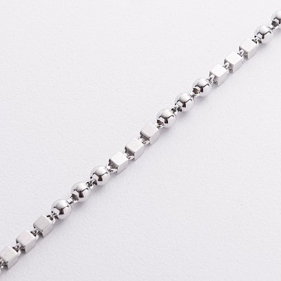 Золотой браслет "Кубики - шарики" б05559 №2