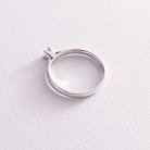 Помолвочное золотое кольцо с бриллиантом 101-10034 от ювелирного магазина Оникс - 1