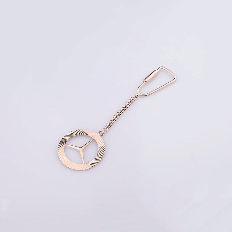 Золотий брелок "Mercedes-Benz" бр00041 від ювелірного магазину Онікс - 1