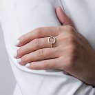 Серебряное кольцо "Круг" 112280 от ювелирного магазина Оникс - 5