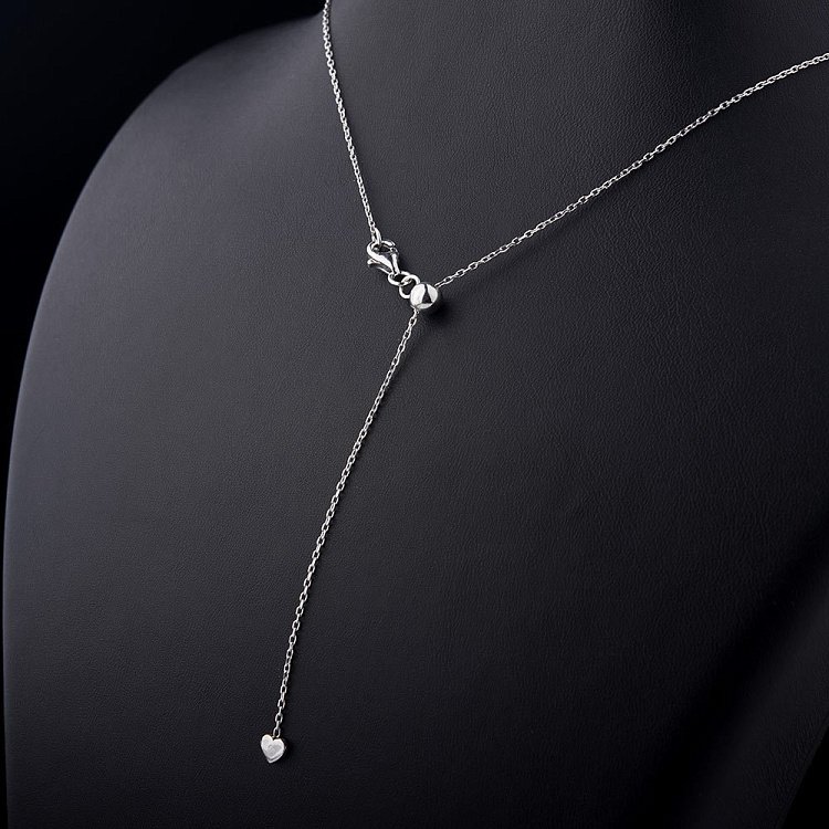 Срібне кольє "Ключик" з фіанітами 18475 від ювелірного магазину Онікс - 2