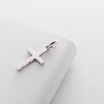 Серебряный крестик (чернение) 132713 №5