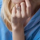 Золотое кольцо "Бетти" с бриллиантами 101-10070 от ювелирного магазина Оникс - 6