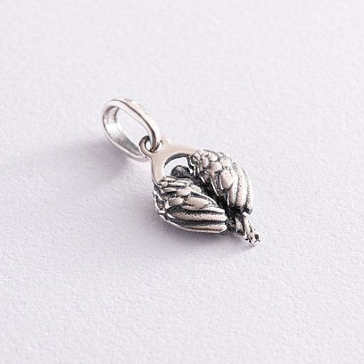 Срібна підвіска "Ангел" 132209 №3