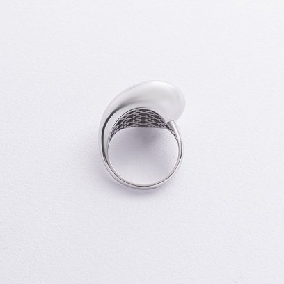 Каблучка "Megan" у білому золоті к08182 №2