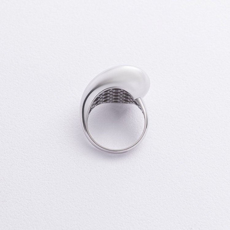 Каблучка "Megan" у білому золоті к08182 від ювелірного магазину Онікс - 1