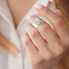 Широкое серебряное кольцо БДСМ 112648 от ювелирного магазина Оникс - 4