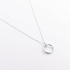 Срібне кольє "Цвях" 181374 от ювелирного магазина Оникс - 1