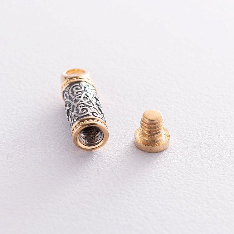 Серебряный кулон - мощевик 133072 от ювелирного магазина Оникс - 6