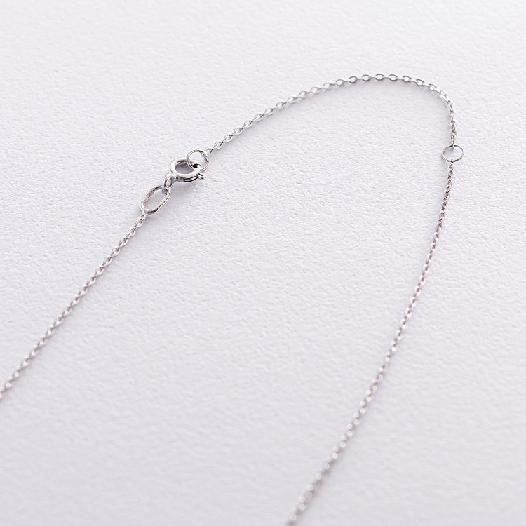 Золоте кольє "Коляска" з діамантом 104-10029 від ювелірного магазину Онікс - 4