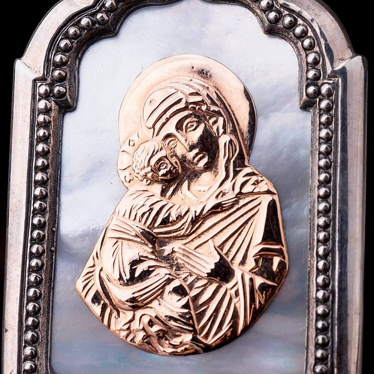 Ікона Божої Матері "Володимирська" 23442 - 2 Ікона Божої Матері "Володимирська" 23442 від ювелірного магазину Онікс - 2