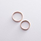 Золотое обручальное кольцо (глянец) 4 мм обр00401 от ювелирного магазина Оникс - 1