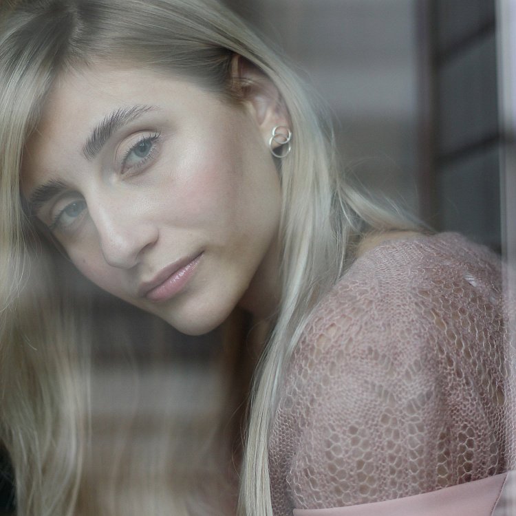 Срібні сережки - пусети "Перетин кілець" 122584 від ювелірного магазину Онікс - 7