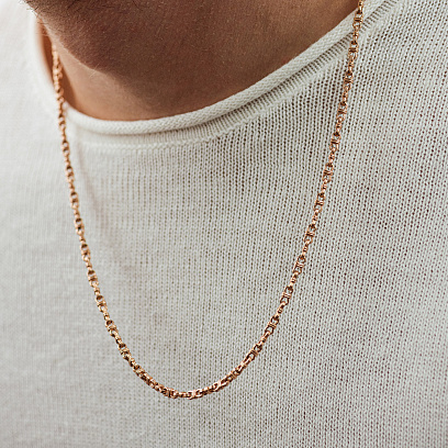 Мужская золотая цепочка ц00568 №3